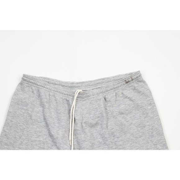 Vintage 70s Streetwear Mens Large Blank Gusseted Triblend Sweatpants Joggers USA - Picture 2 of 15